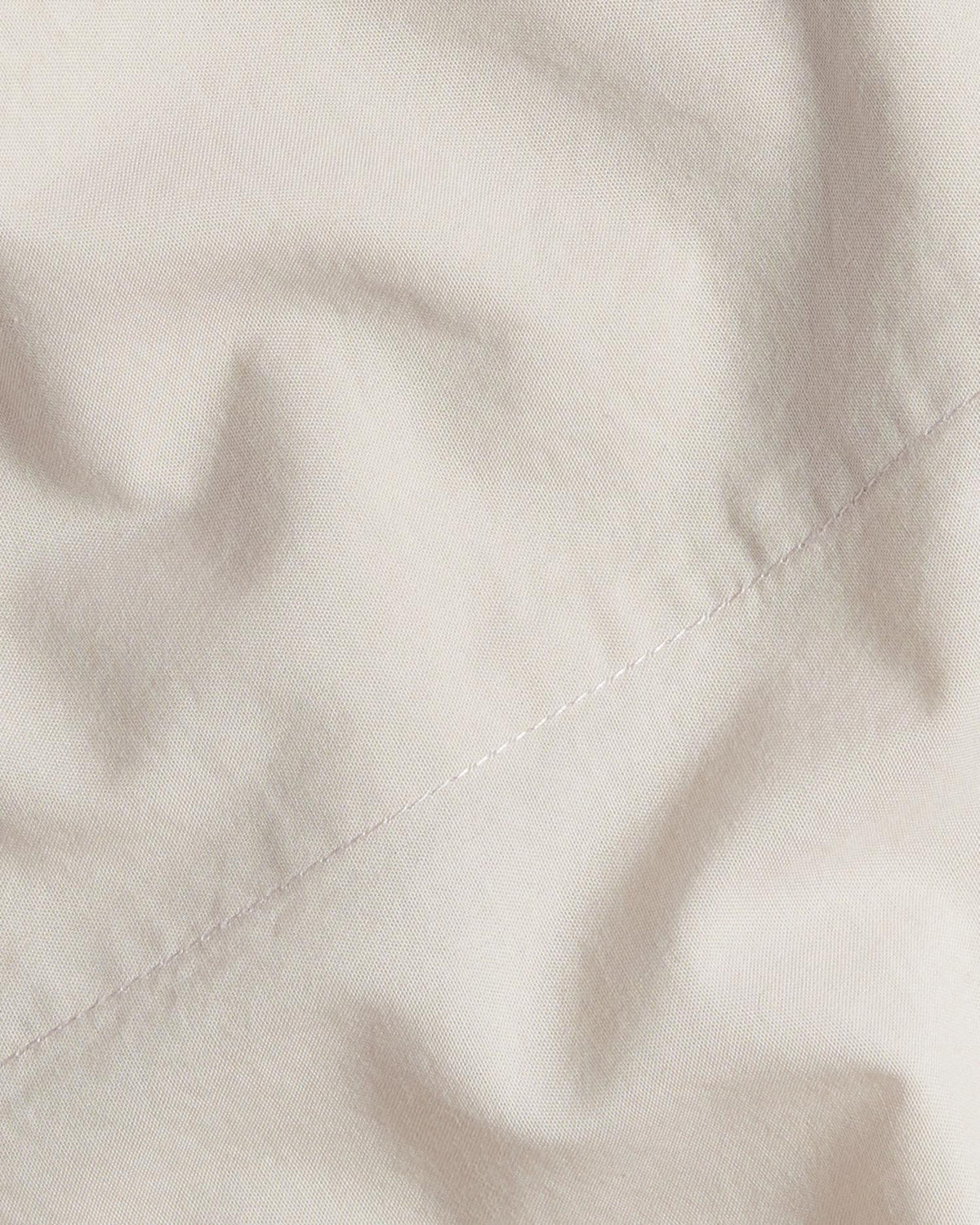 Percale Fabric Swatch (Bone)
