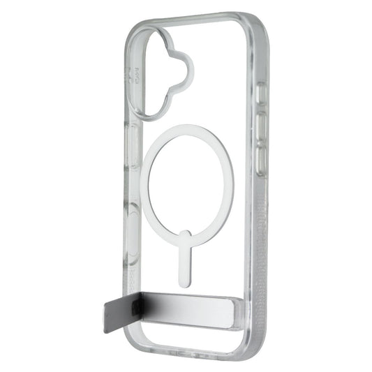ZAGG Crystal Palace Snap Kickstand Case for MagSafe for Apple iPhone 16 - Clear - New