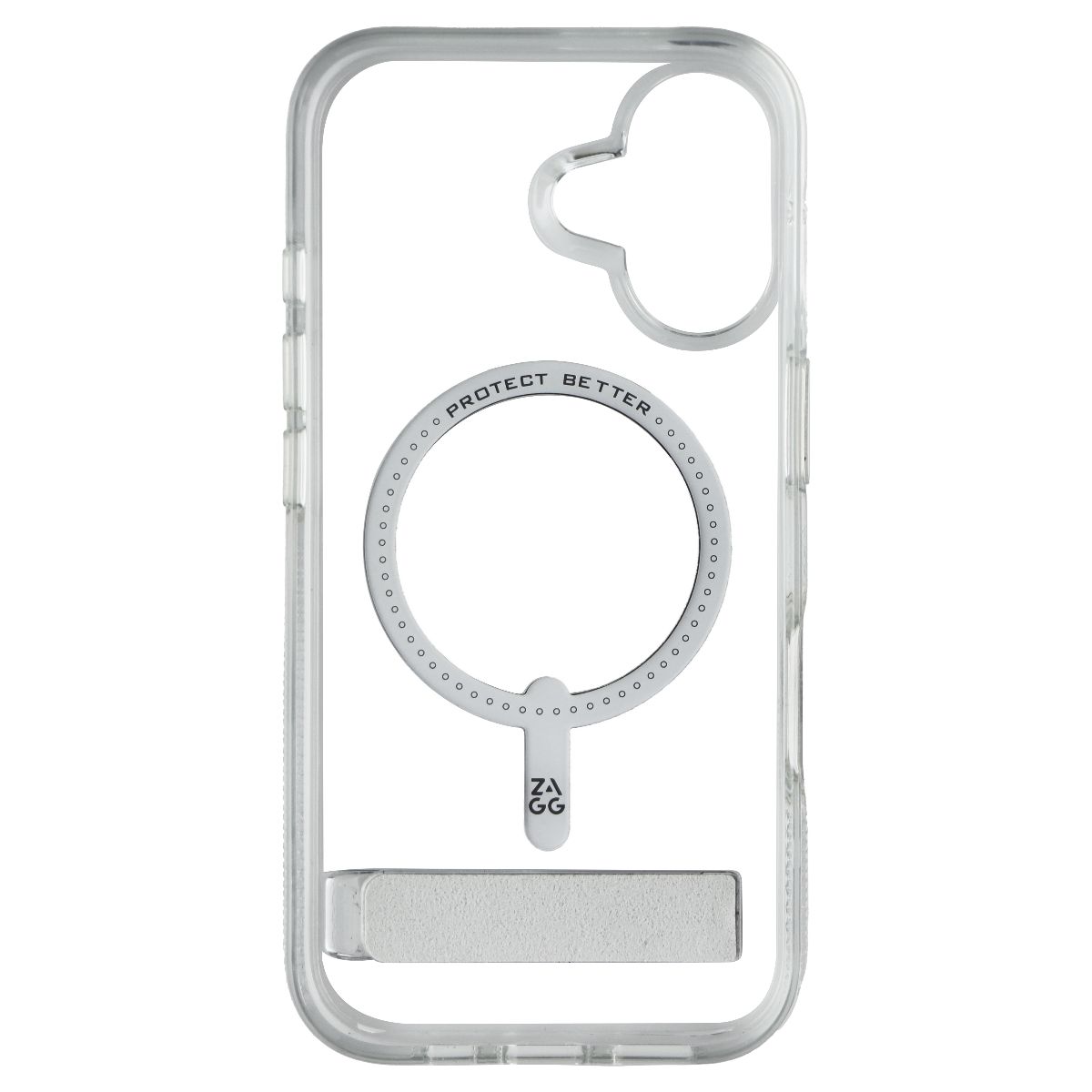 ZAGG Crystal Palace Snap Kickstand Case for MagSafe for Apple iPhone 16 - Clear - New - Image 3