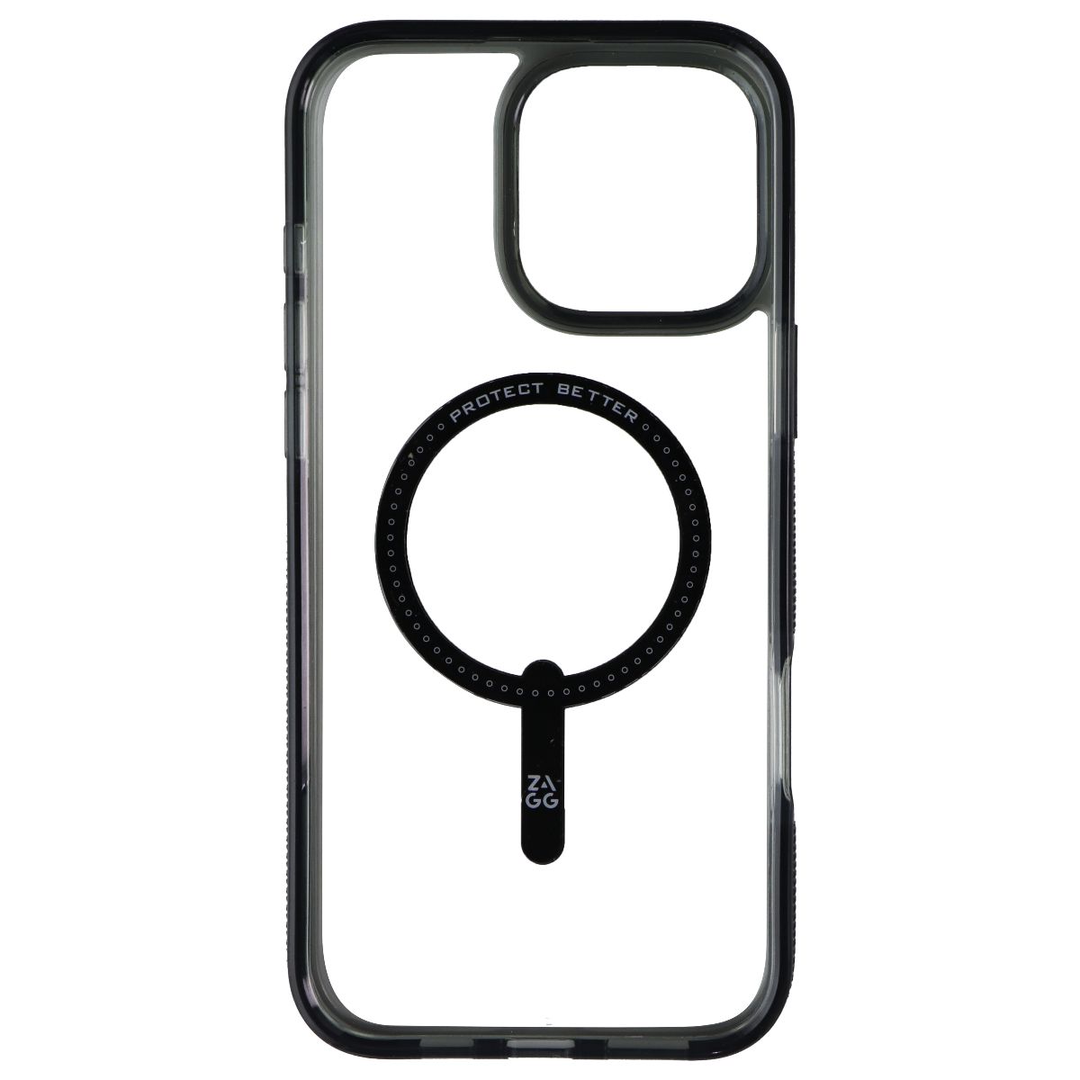 ZAGG Santa Cruz Snap Case for MagSafe for Apple iPhone 16 Pro Max - Black/Clear - New - Image 3