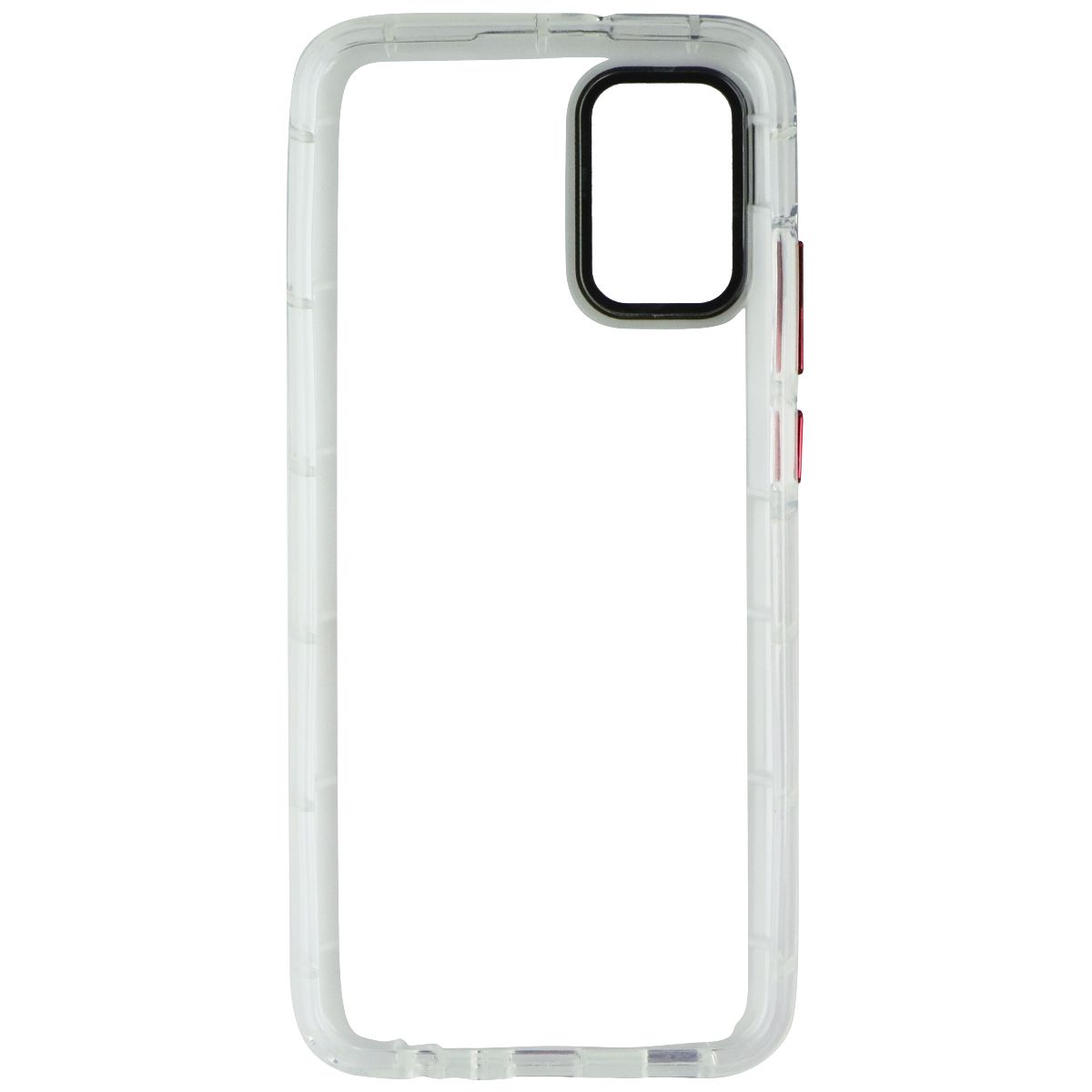 Zizo Surge Series Case w/ Customizable Buttons for Samsung Galaxy A02s - Clear - New - Image 3