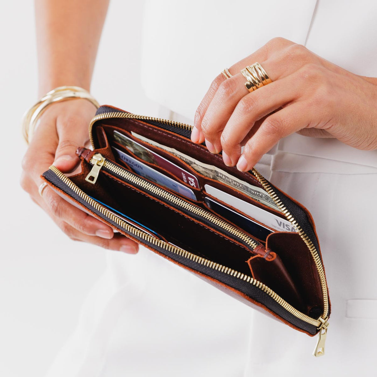 Accordion Zip Wallet - Image 43