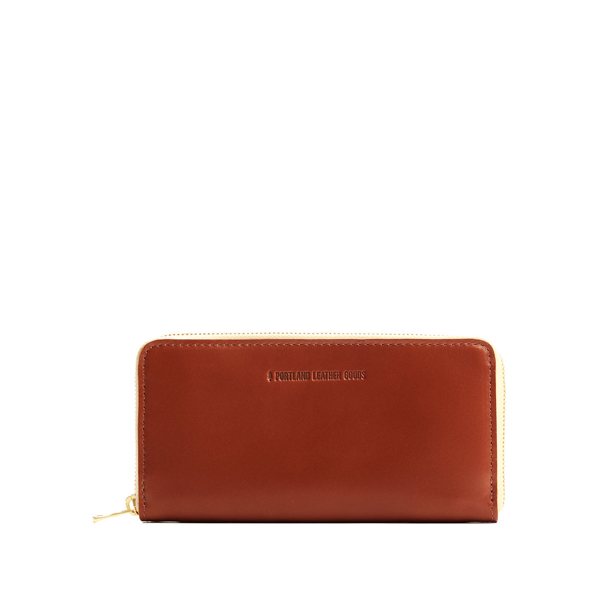 Accordion Zip Wallet - Madrone
