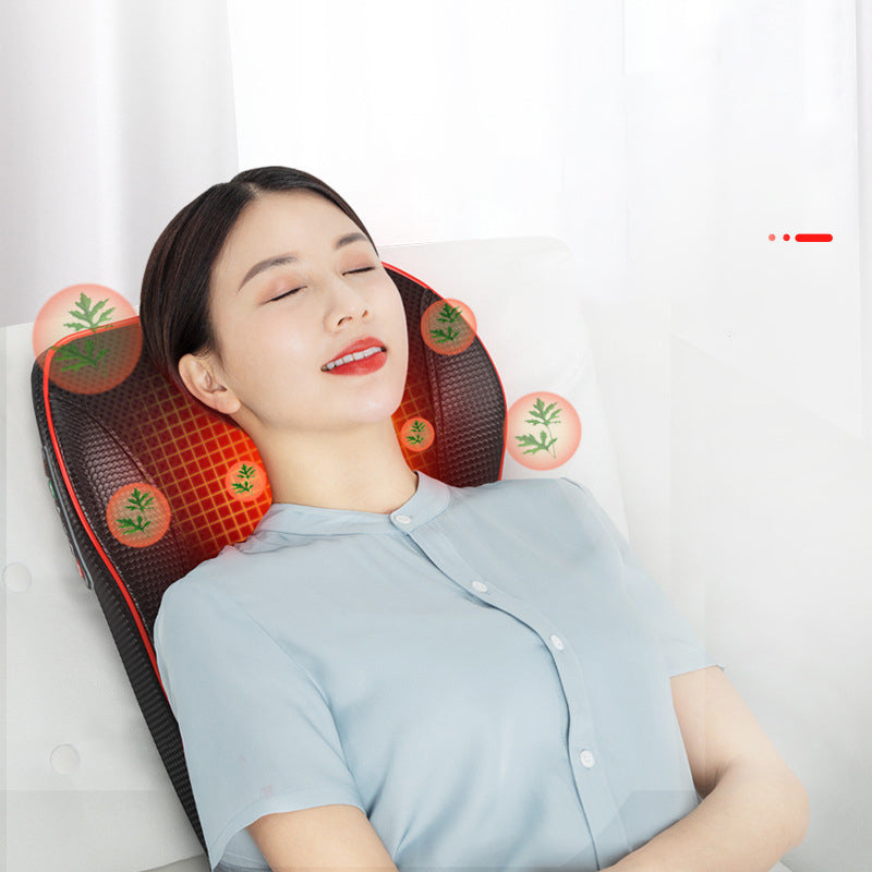 Electric Back & Neck Massager Pillow with Heat