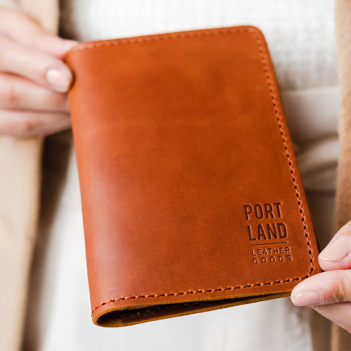 'Almost Perfect' Leather Modern Passport Holder - Image 101