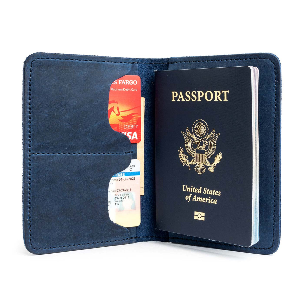 'Almost Perfect' Leather Modern Passport Holder - Image 86