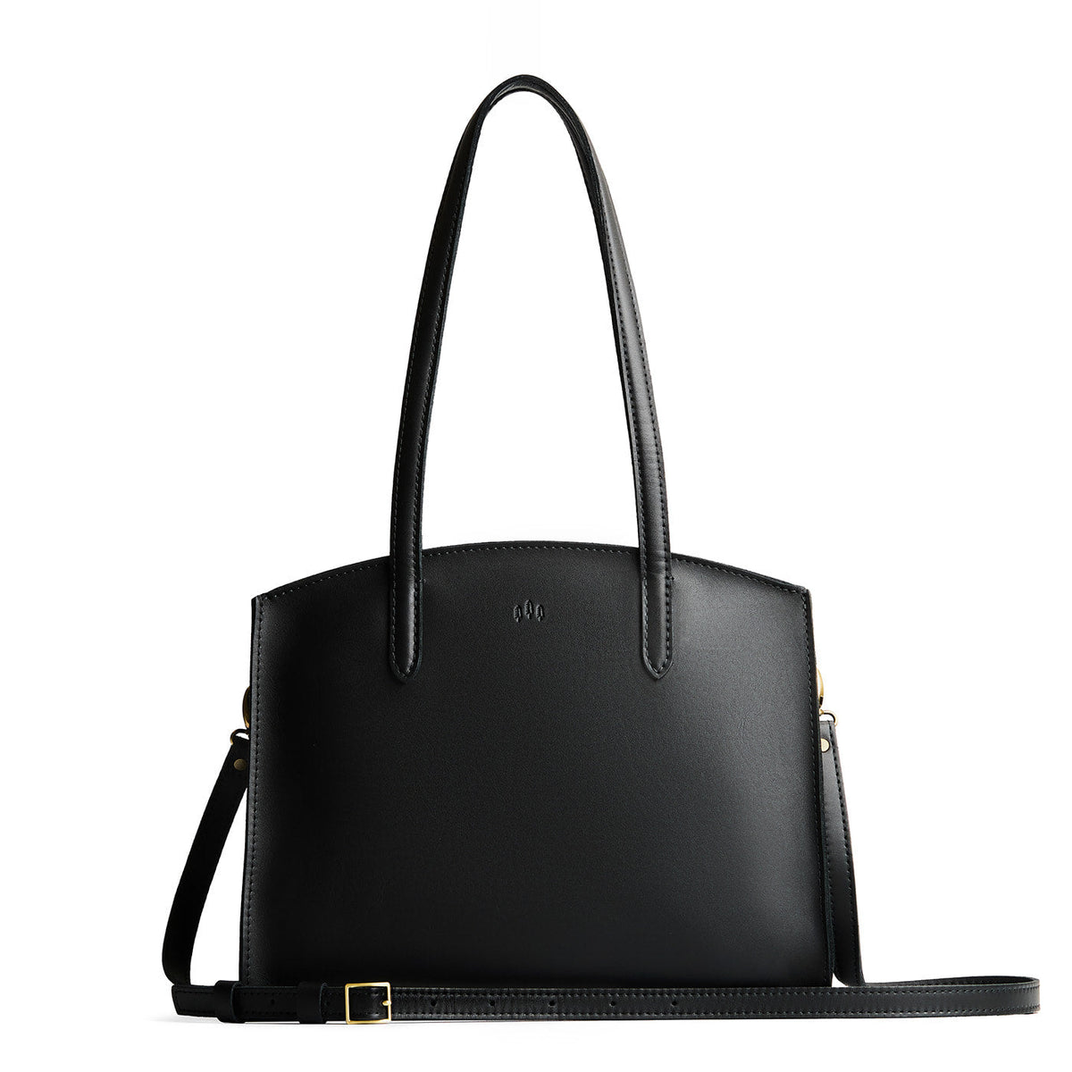 'Almost Perfect' Ashburn Crossbody Tote - Black / Large