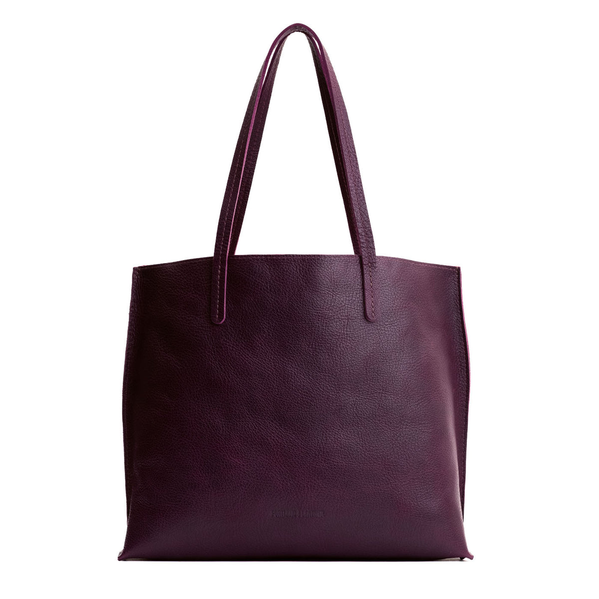 August Tote - Plum / Large