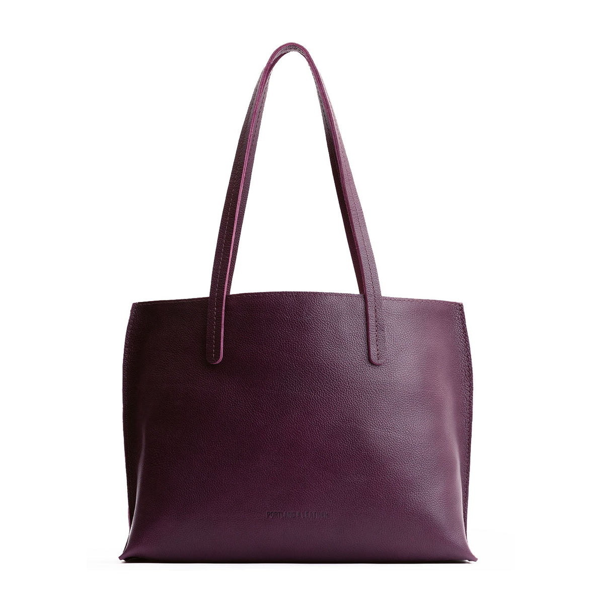 August Tote - Plum / Medium