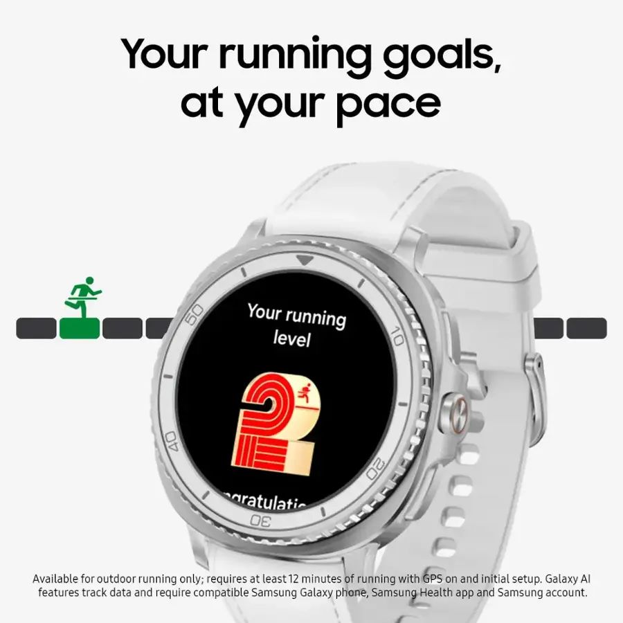 Samsung Galaxy Watch8 Classic 46mm BT - Stainless Steel - White(2025) - SM-L500NZWAXAA - Image 3