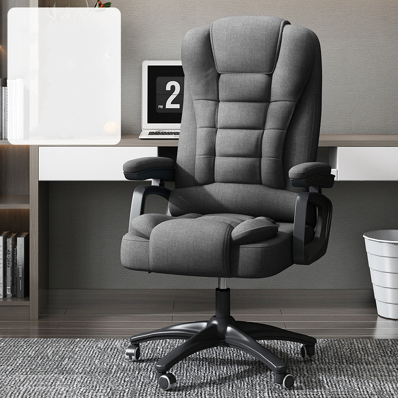 Home Office Sedentary Sofa Chair - Dark Grey