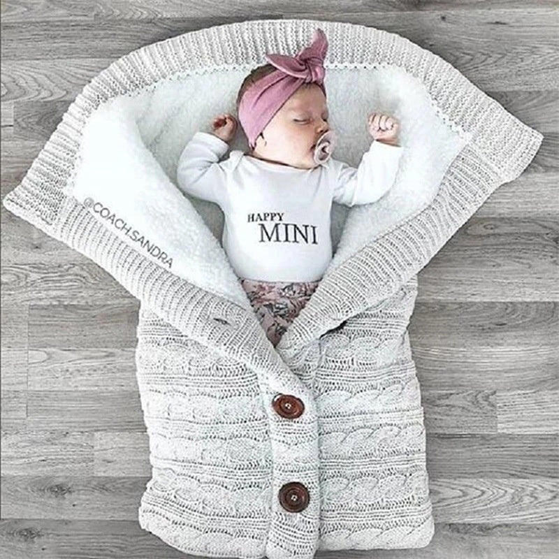 Baby Stroller Sleeping Bag - Light Gray