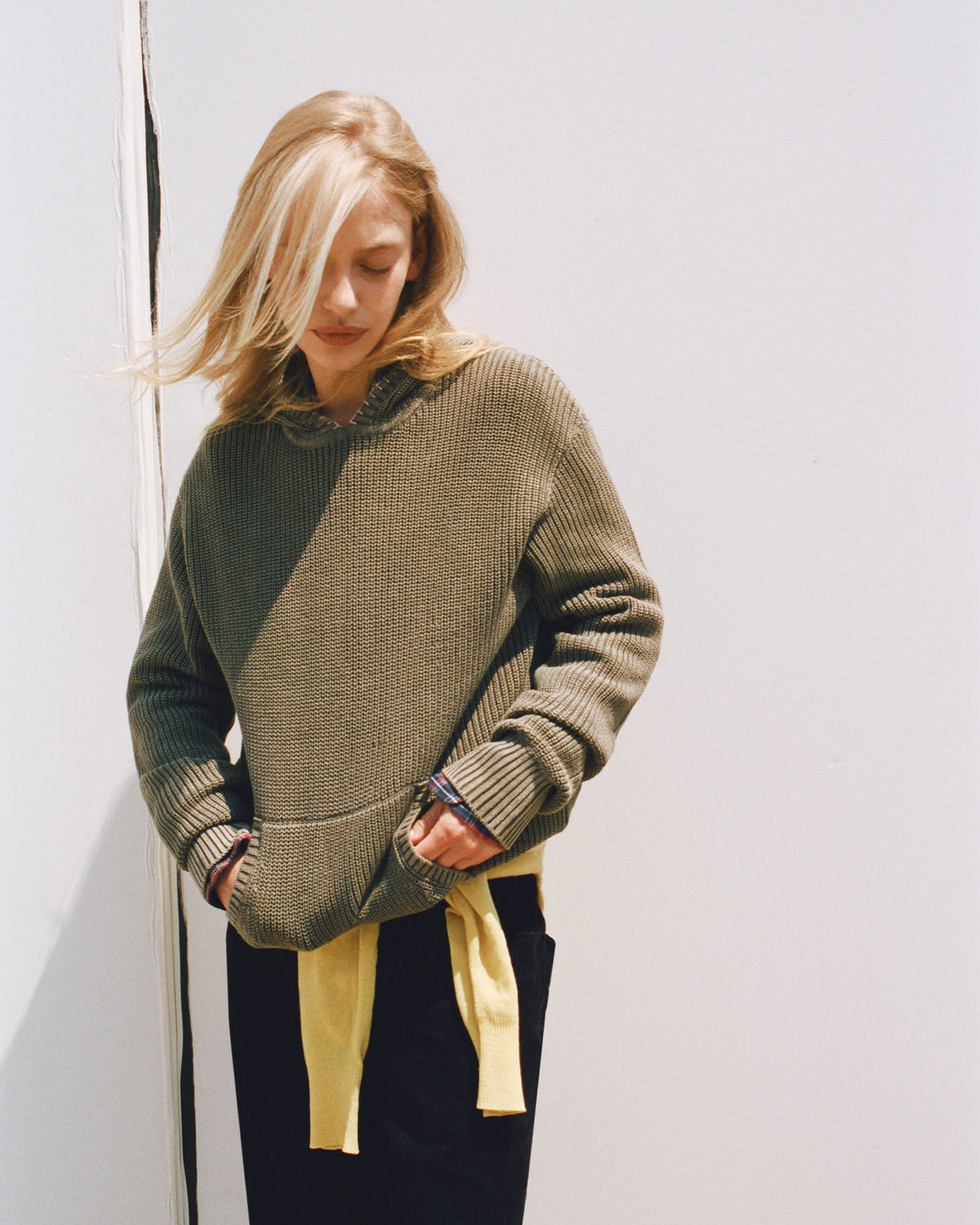 Cotton Pullover Sweater Hoodie - Image 4