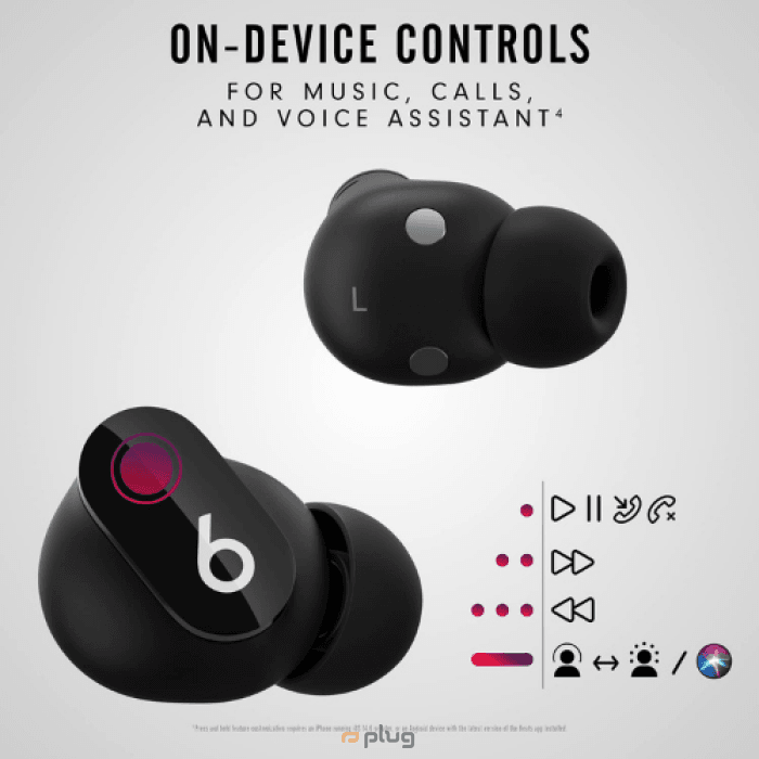 Beats Studio Buds - True Wireless Noise Cancelling Earphones - Black (Brand New) - Image 8