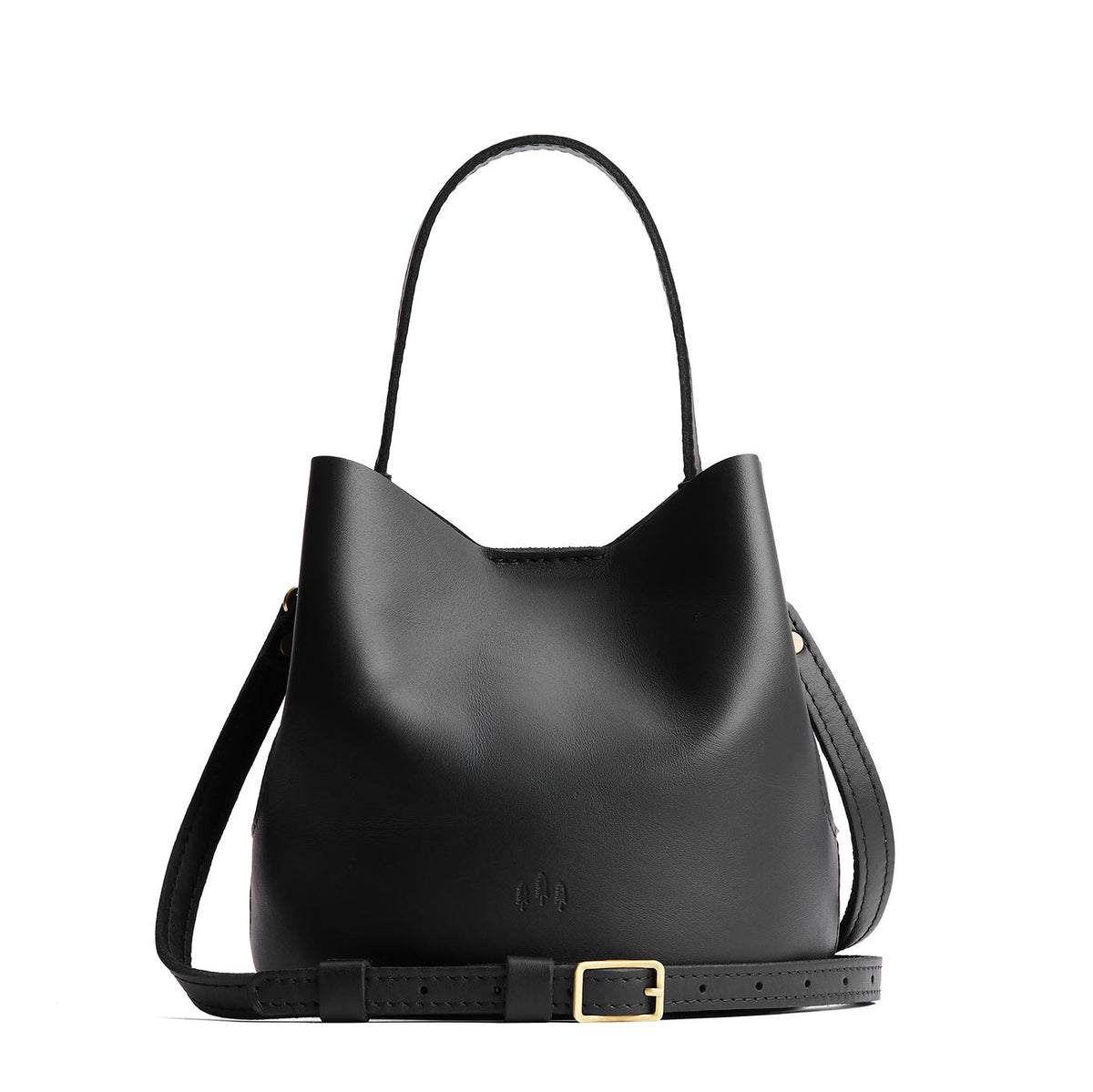 Belle Bucket Bag - Black / Small