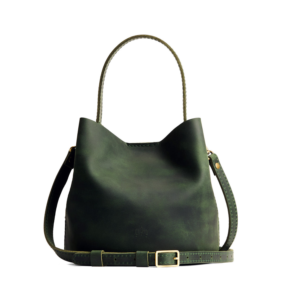 Belle Bucket Bag - Evergreen / Small