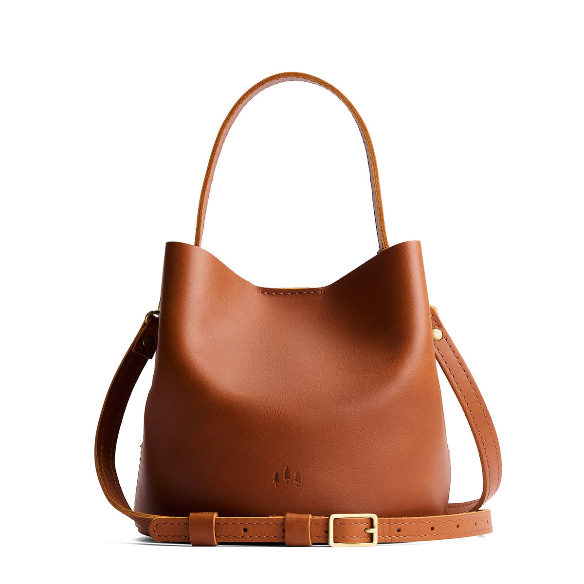 Belle Bucket Bag - Honey / Small