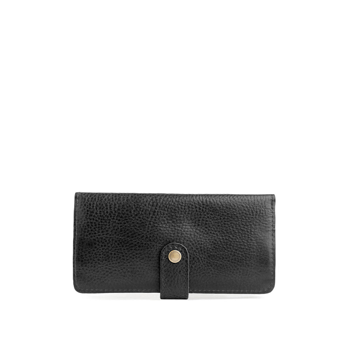 'Almost Perfect' Women's Bifold Wallet - Pebbled--black