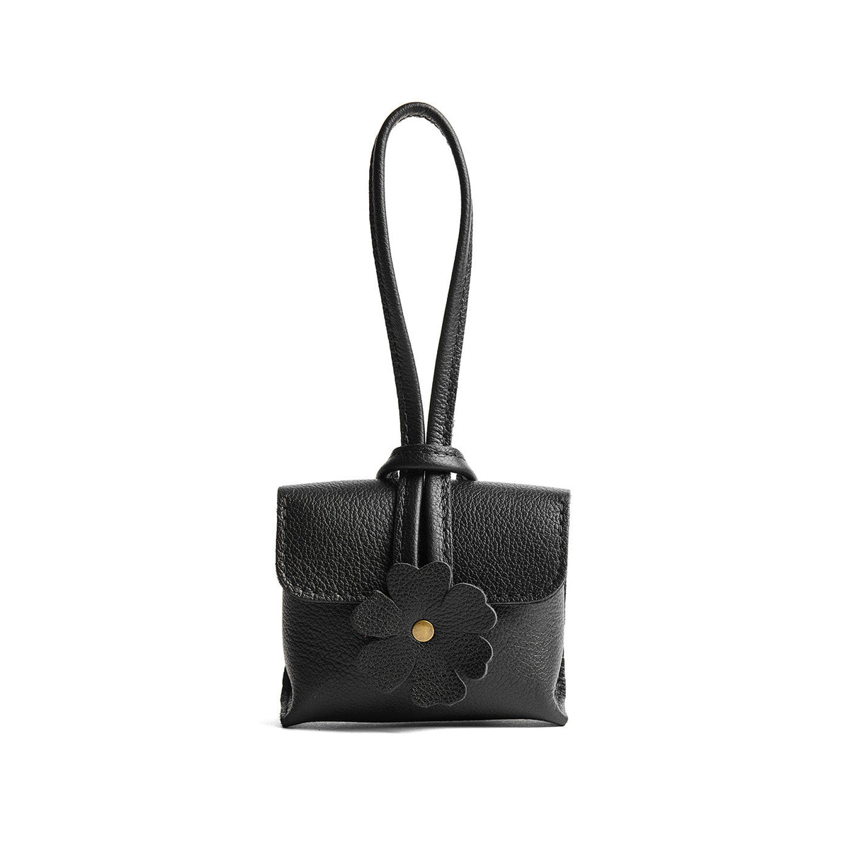 Almost Perfect' Blooming Wristlet - Pebbled--black