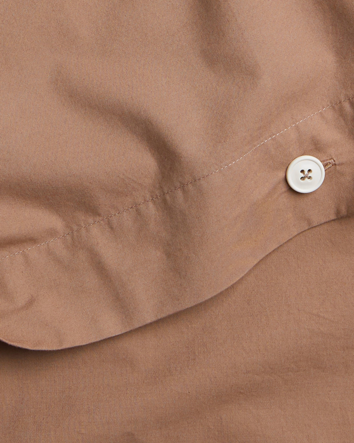 Brushed Cotton Duvet Cover Set - Adobe F/Q - Image 3