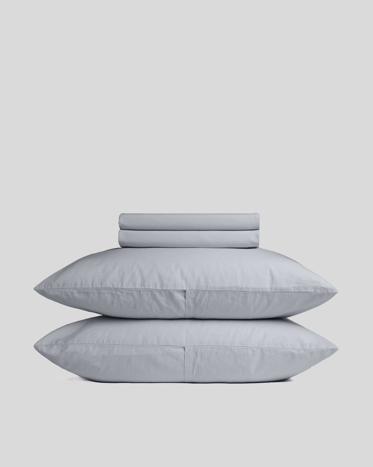Brushed Cotton Sheet Set - Sky K/CK