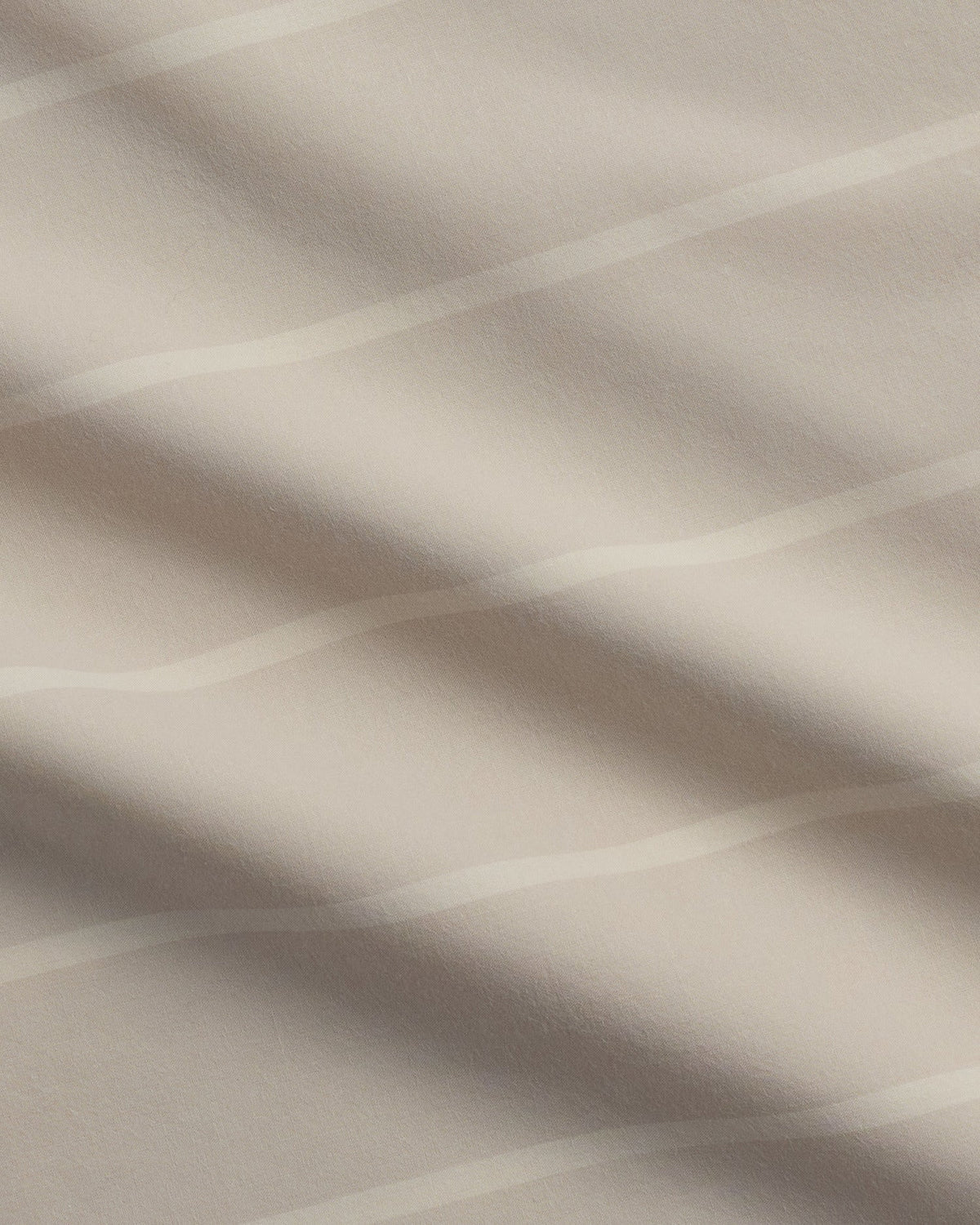 Brushed Cotton Sham Set (Bone Stripe) - Image 3