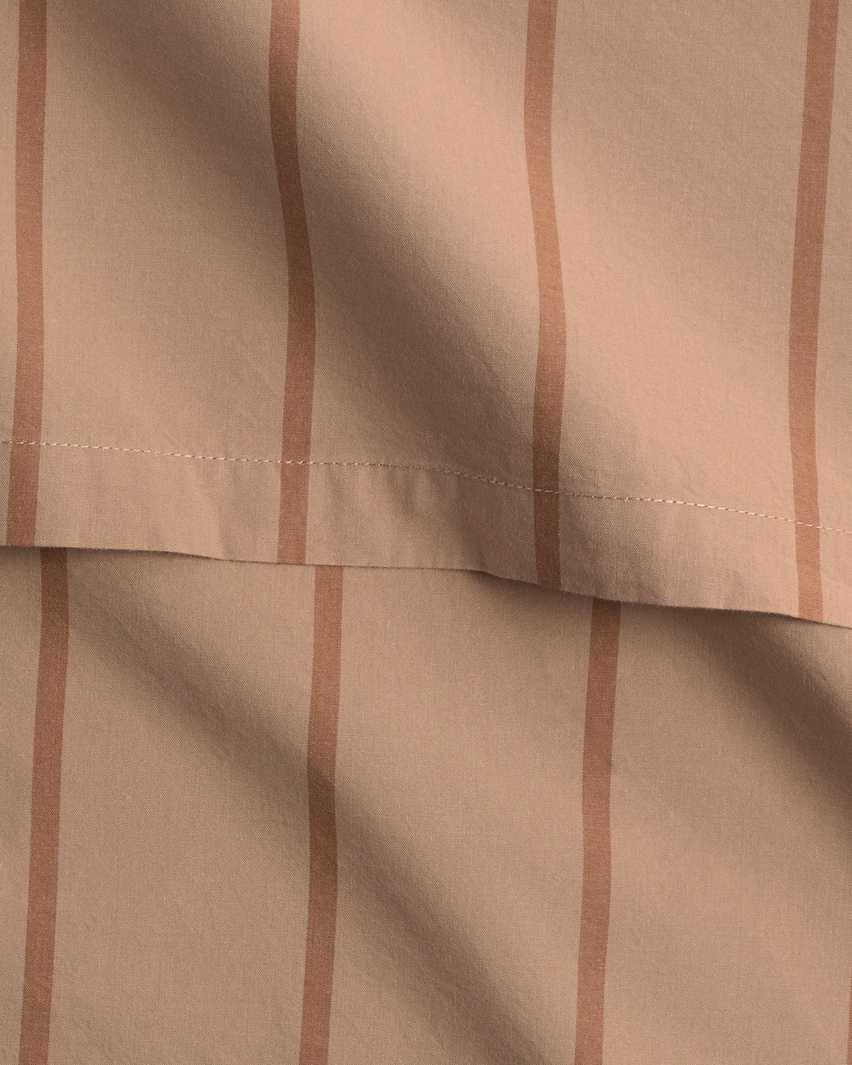 Brushed Cotton Sham Set (Adobe Stripe) - Image 3
