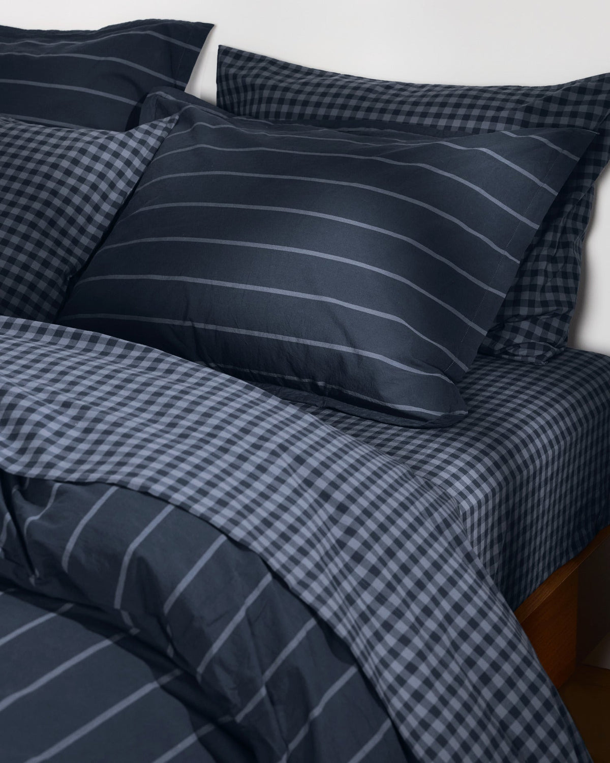 Brushed Cotton Bundle - Dusk Check/Stripe K/CK - Image 4