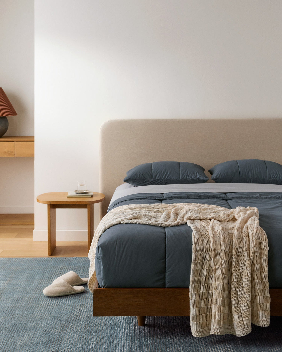 Basketweave Throw (Natural) - Image 5