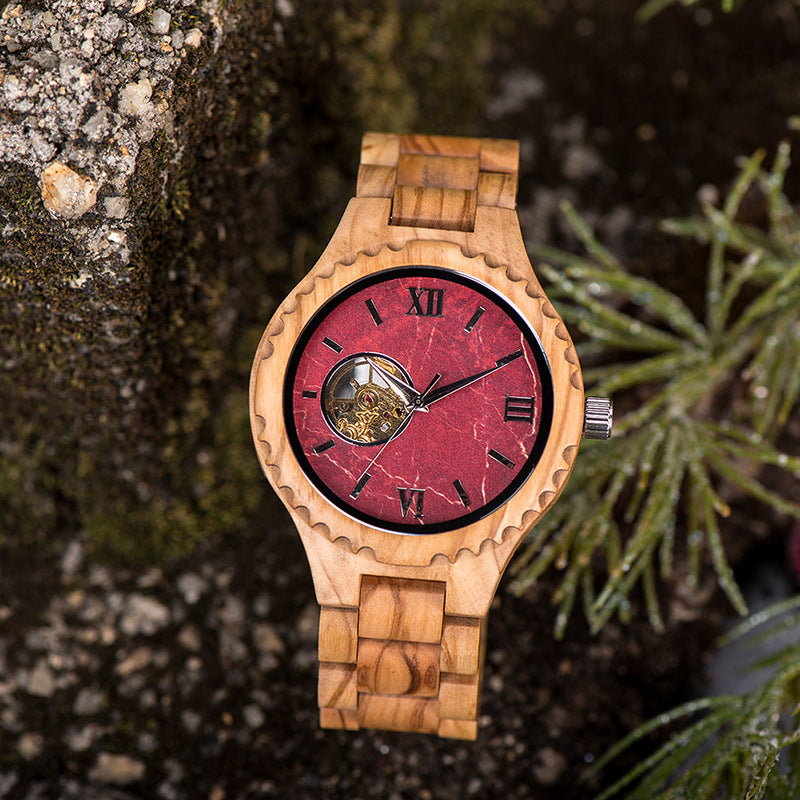Mens And Womens Minimalist Wooden Watches - Image 3