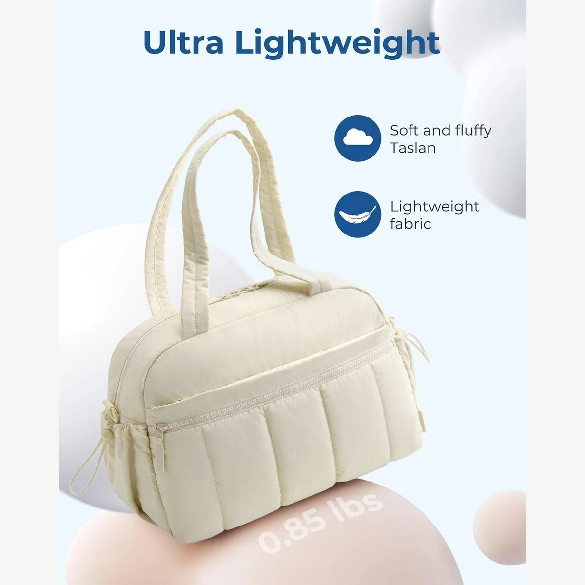 Puffy Water-Resistant Gym & Travel Duffle Bag - Image 16