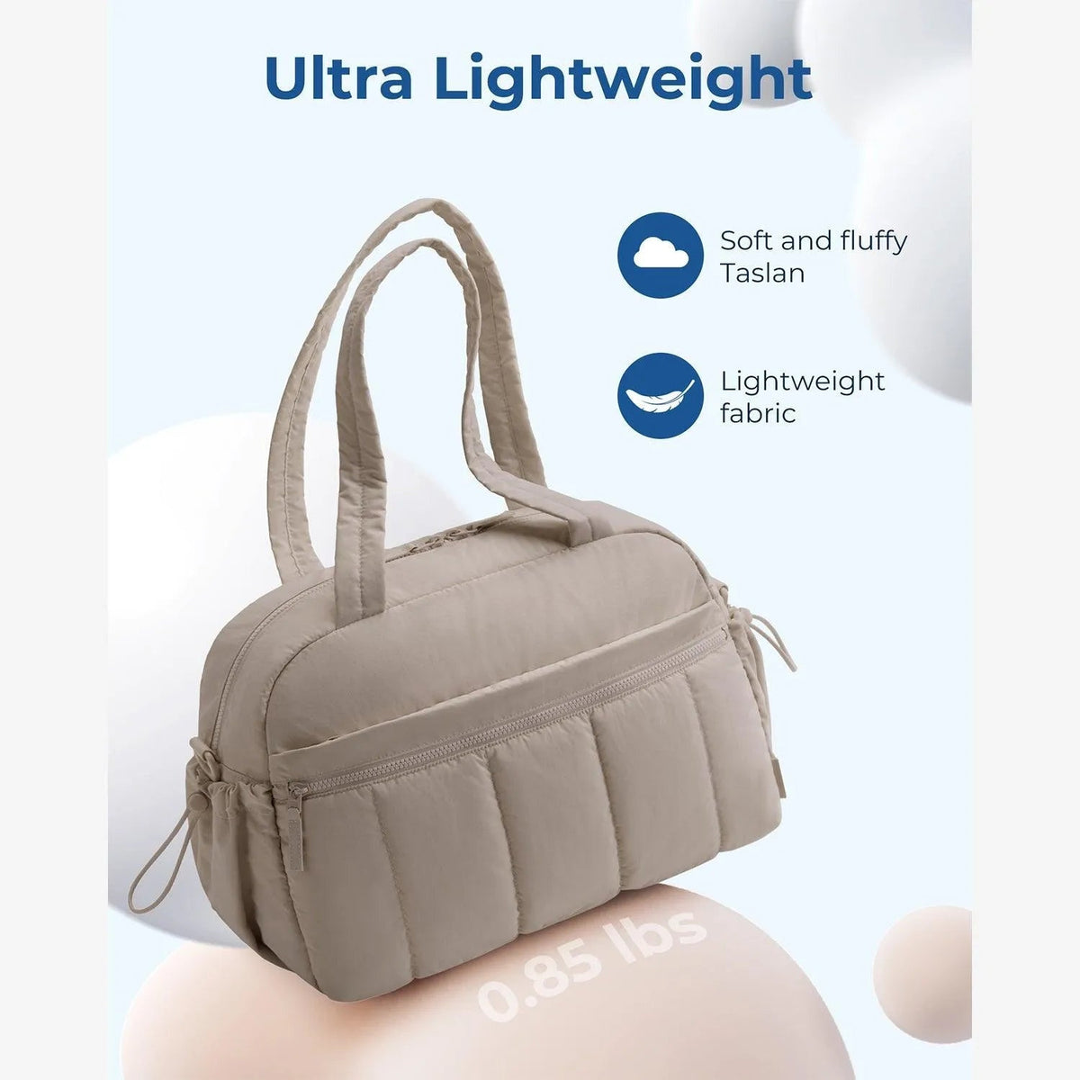 Puffy Water-Resistant Gym & Travel Duffle Bag - Image 32
