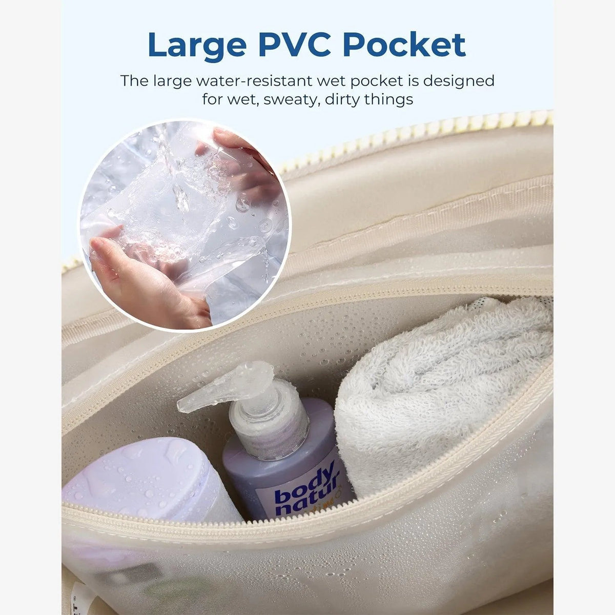 Puffy Water-Resistant Gym & Travel Duffle Bag - Image 15