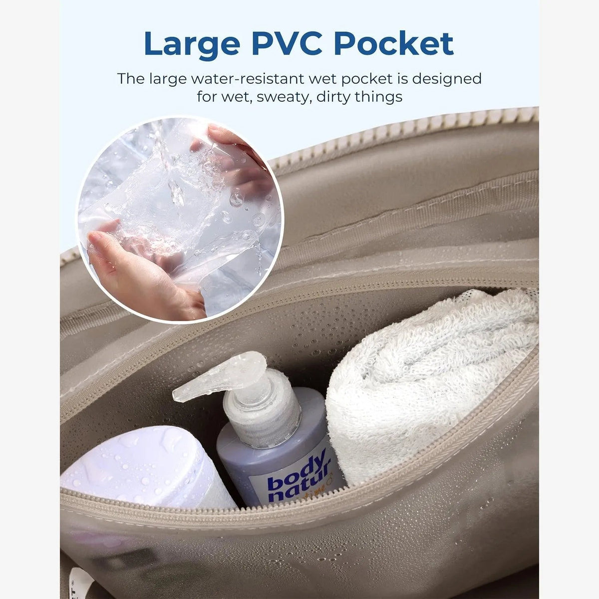 Puffy Water-Resistant Gym & Travel Duffle Bag - Image 31