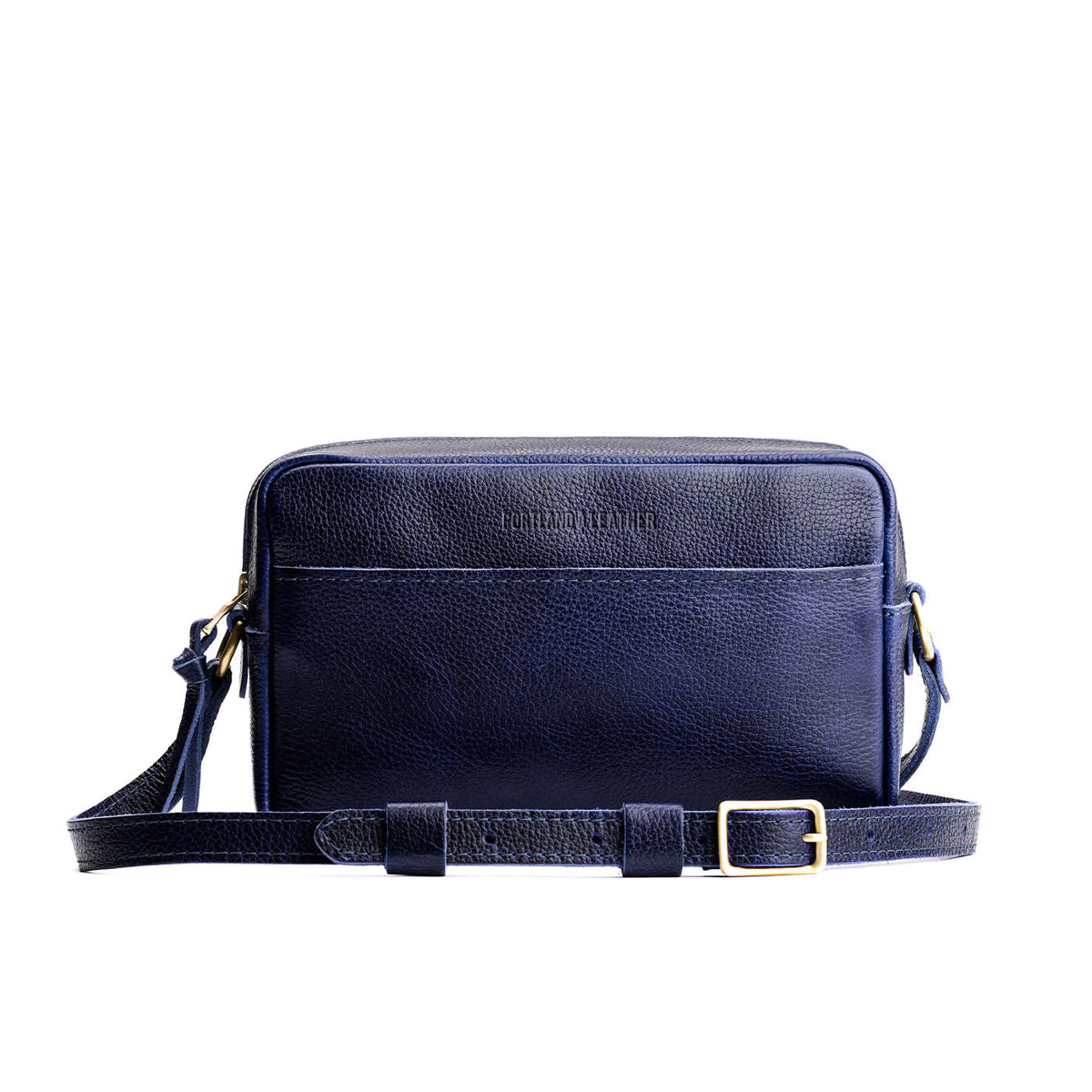'Almost Perfect' Camera Bag Purse - Cobalt / Large