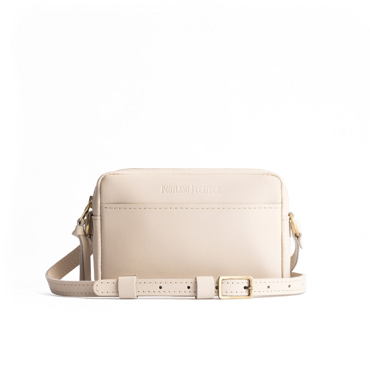 'Almost Perfect' Camera Bag Purse - Bone