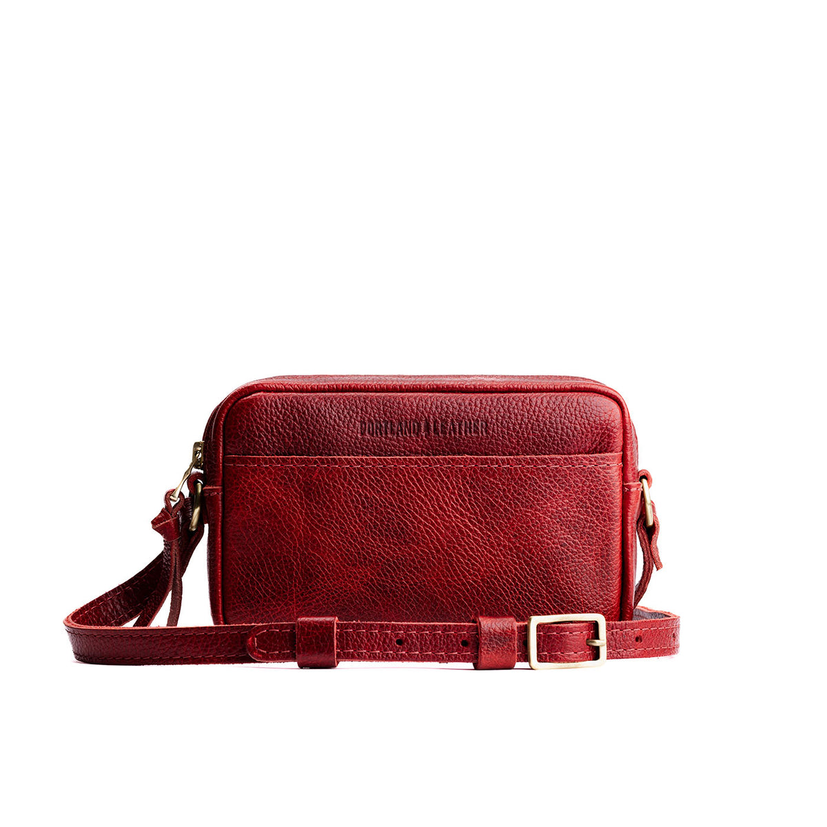 'Almost Perfect' Camera Bag Purse - Chili Red / Small