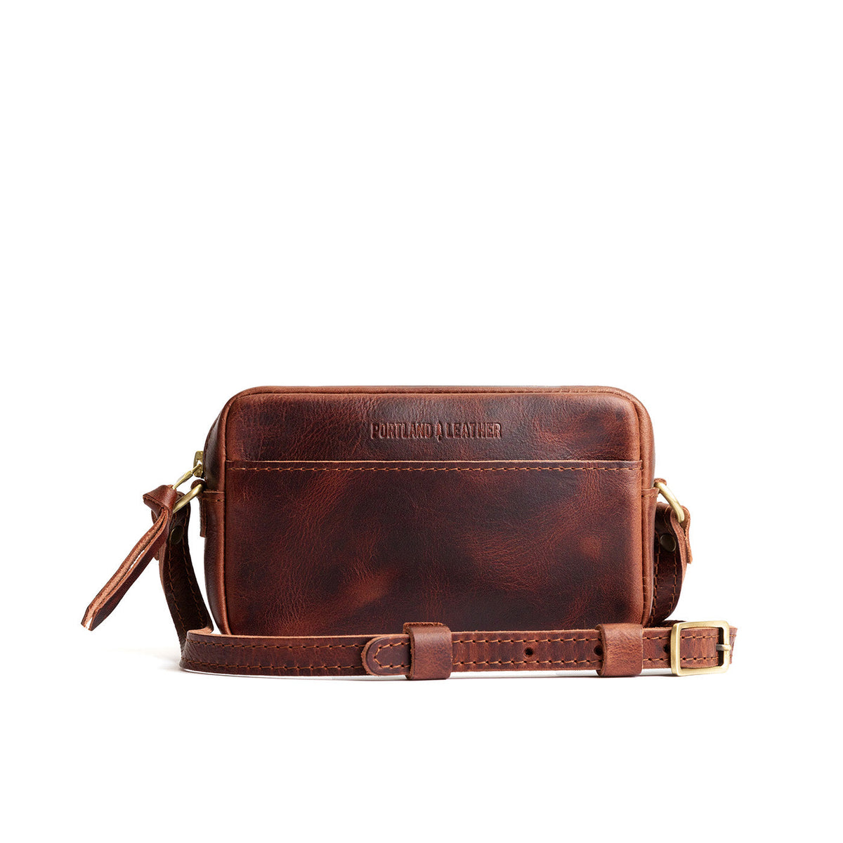 'Almost Perfect' Camera Bag Purse - Lava / Small