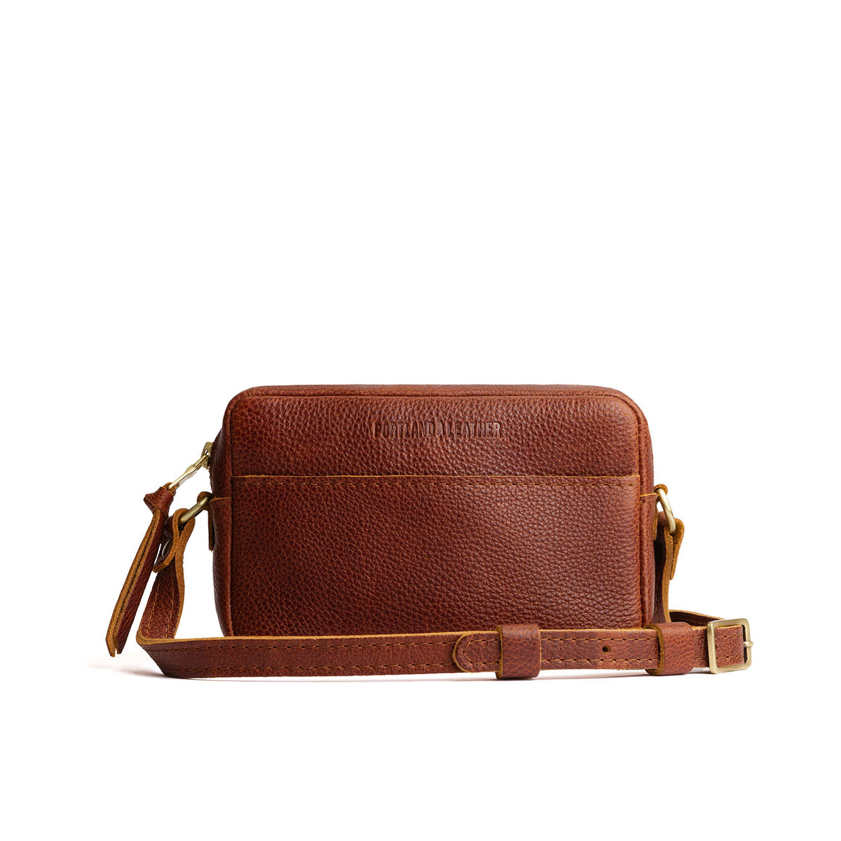 'Almost Perfect' Camera Bag Purse - Nutmeg / Small
