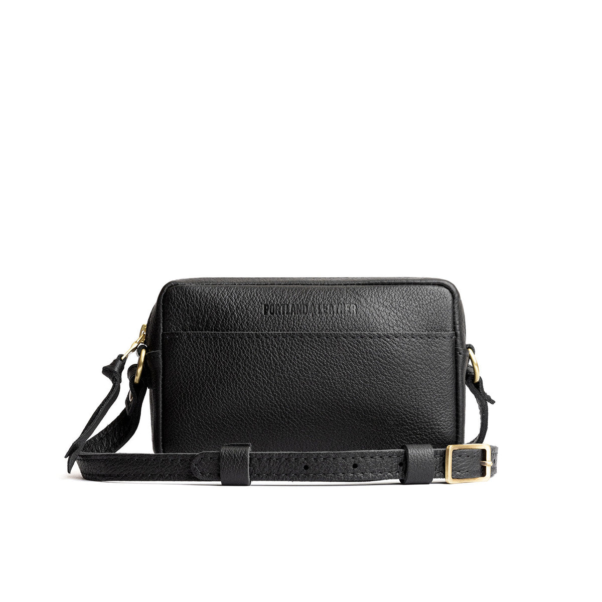 Camera Bag Purse - Pebbled--black / Small