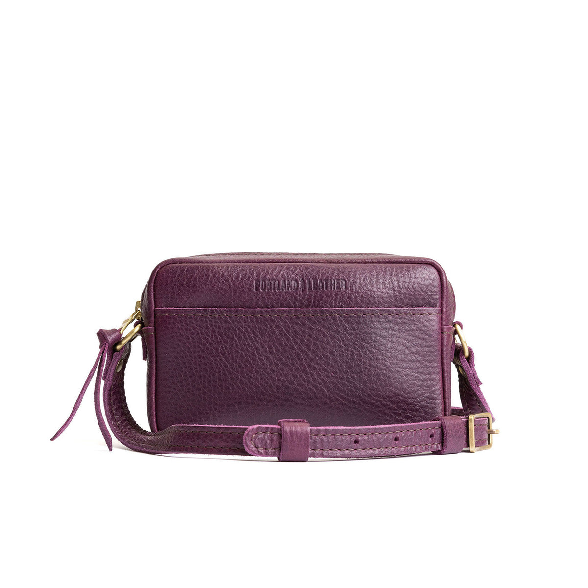 'Almost Perfect' Camera Bag Purse - Plum / Small