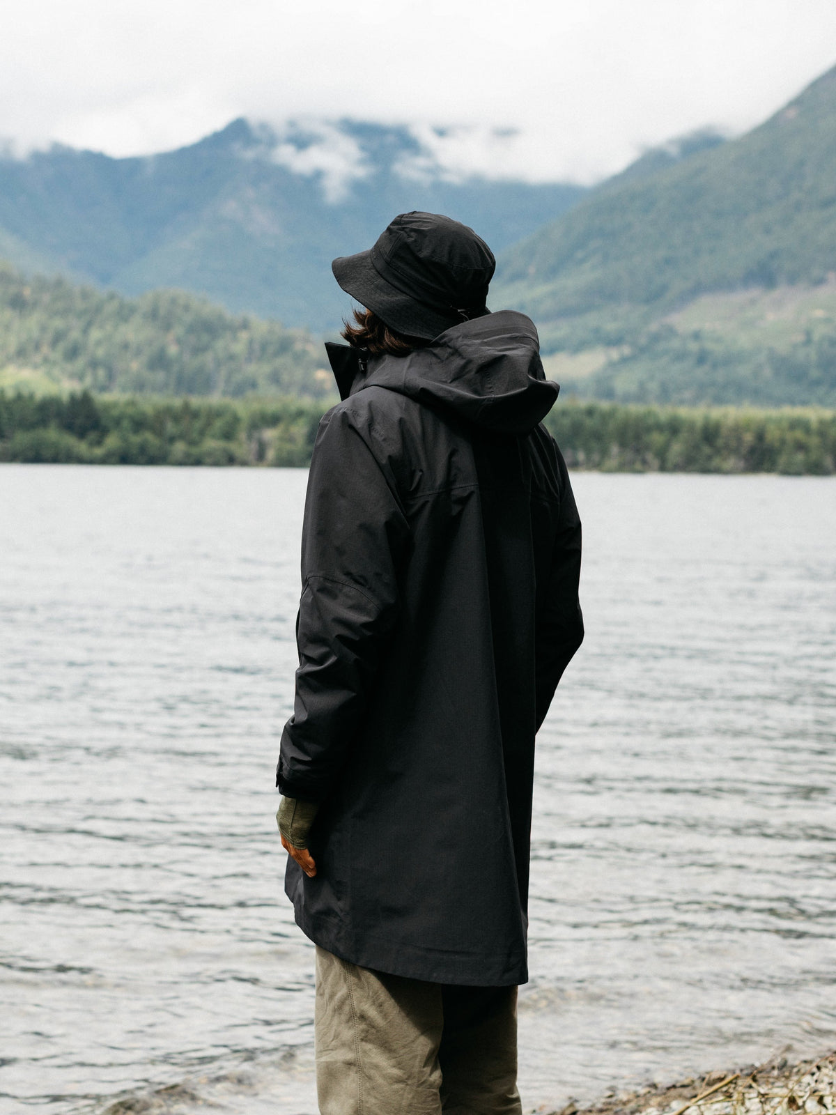 Men's Longline Stormbird Waterproof Jacket - Image 5