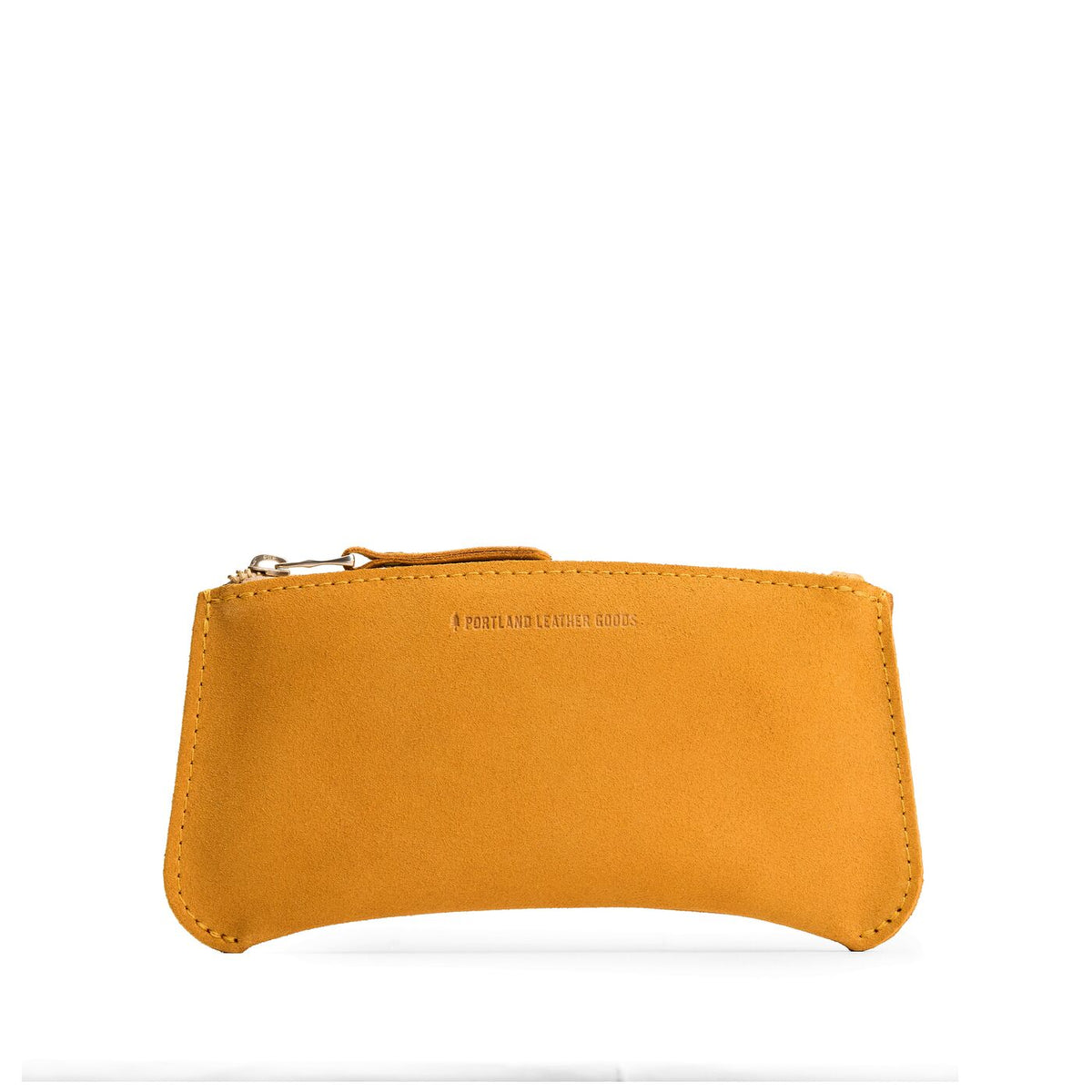 'Almost Perfect' Canoe Zip Pouch - Dijon / Large