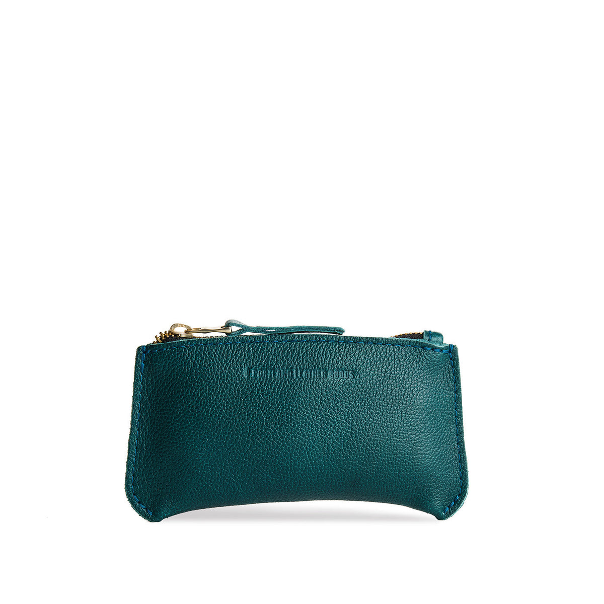 'Almost Perfect' Canoe Zip Pouch - Sea Glass / Small