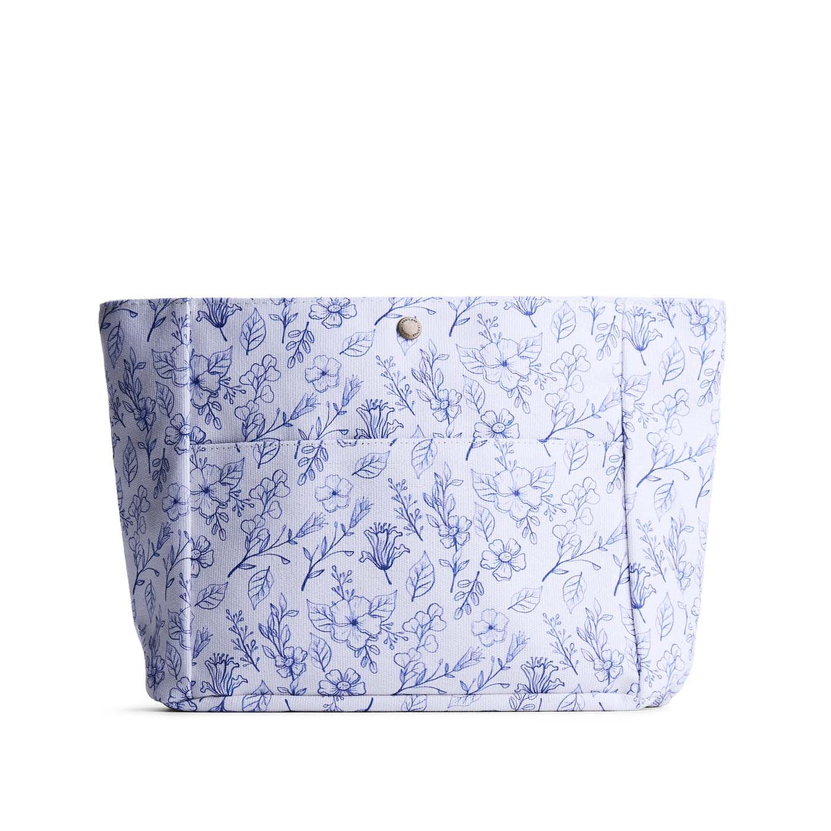 Printed Canvas Purse Organizer - Marbella / Classic / Medium