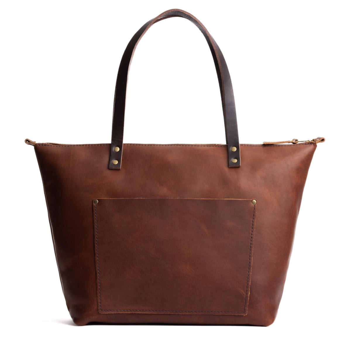 Leather Tote Bag - Image 70