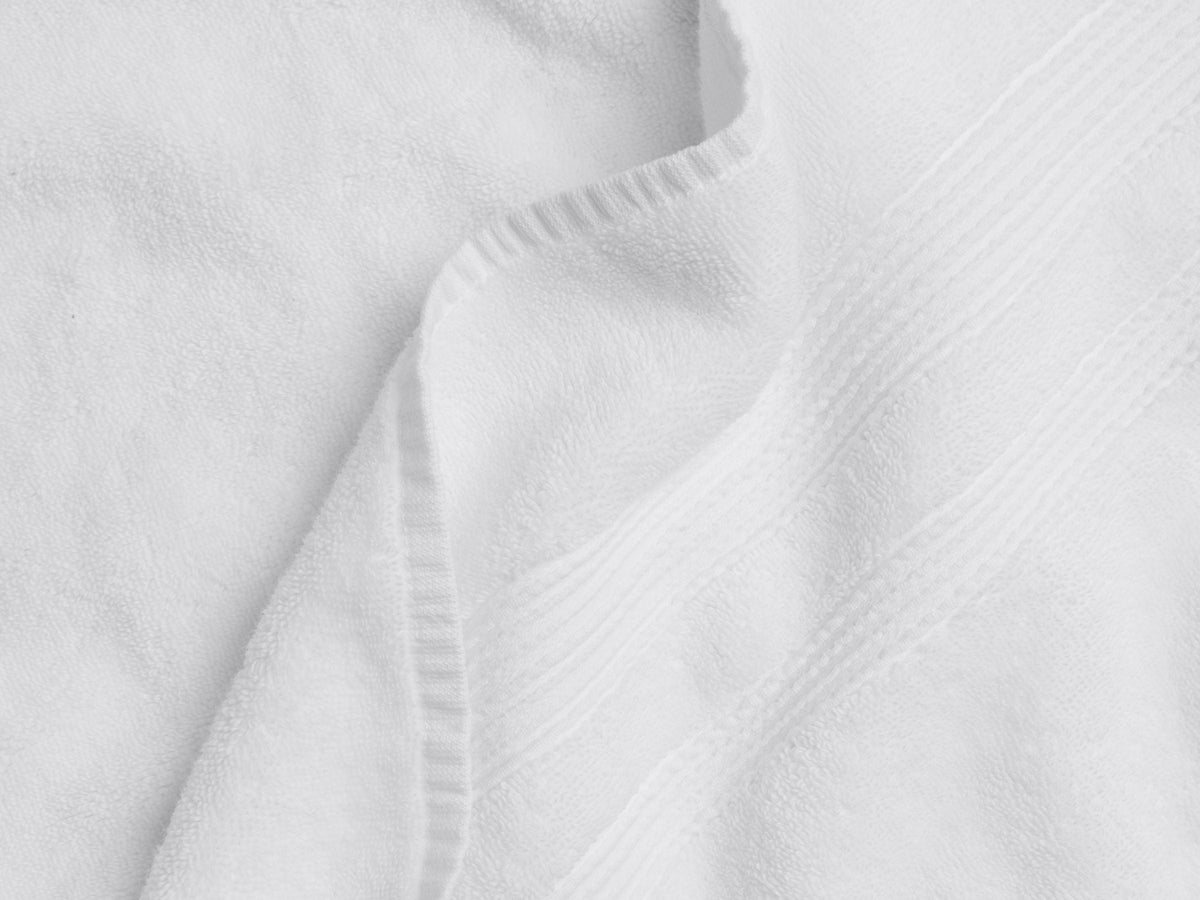 2+2 Classic Turkish Cotton Bath Bundle - White - Image 3