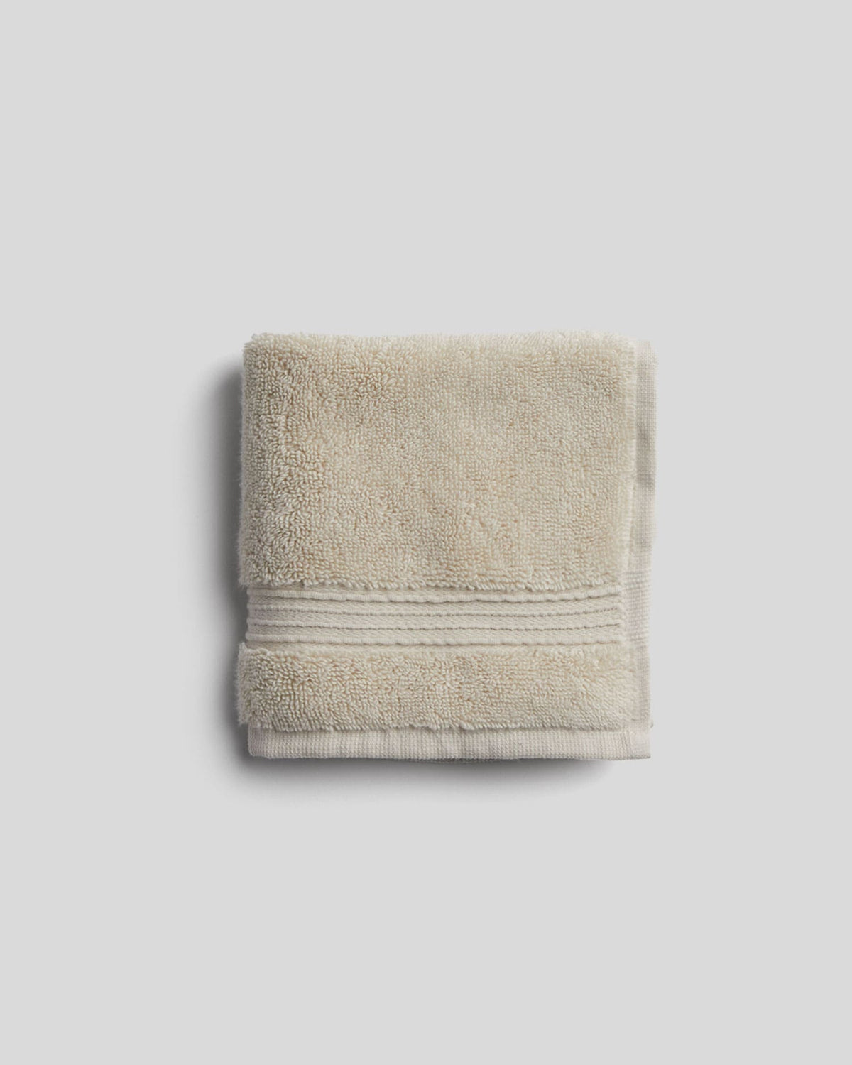 Classic Turkish Cotton Towels (Bone) - Washcloth