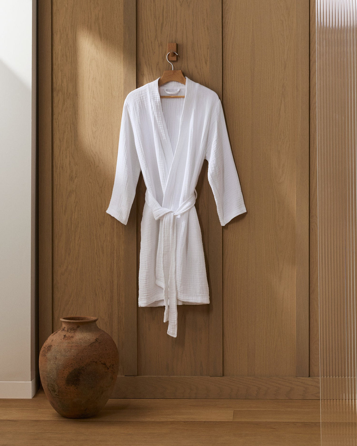 Cloud Cotton Robe (White) - Image 2