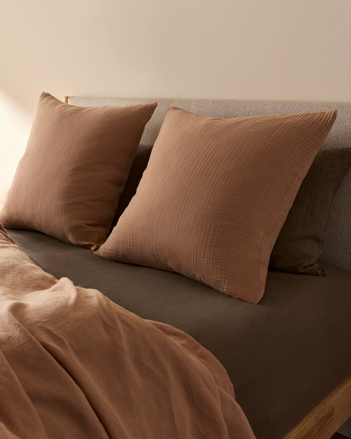 Organic Cloud Cotton Euro Sham (Adobe) - Image 2